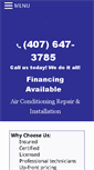 Mobile Screenshot of airconditioningorlandoflorida.com